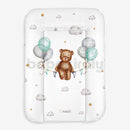 Pelenkázó lap - Maci és lufik