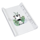 Puha pelenkázó lap (ék peremmel) - Zebra