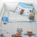 Ágynemű 2 részes - Bagoly kék