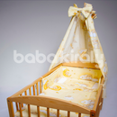 Ágynemű 4 részes - Létrás maci - Sárga