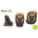 4Baby Autósülés - Roto-Fix 40-150 cm I-Size - Mokka