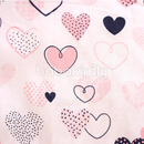 Ágynemű 3 részes - Szívecskés - Rózsaszín