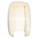 Babafészek XL - Bézs pöttyös