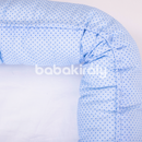 Babafészek XL - Kék és kék tűpöttyös