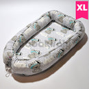 Babafészek XL - Maci fiú - Szürke