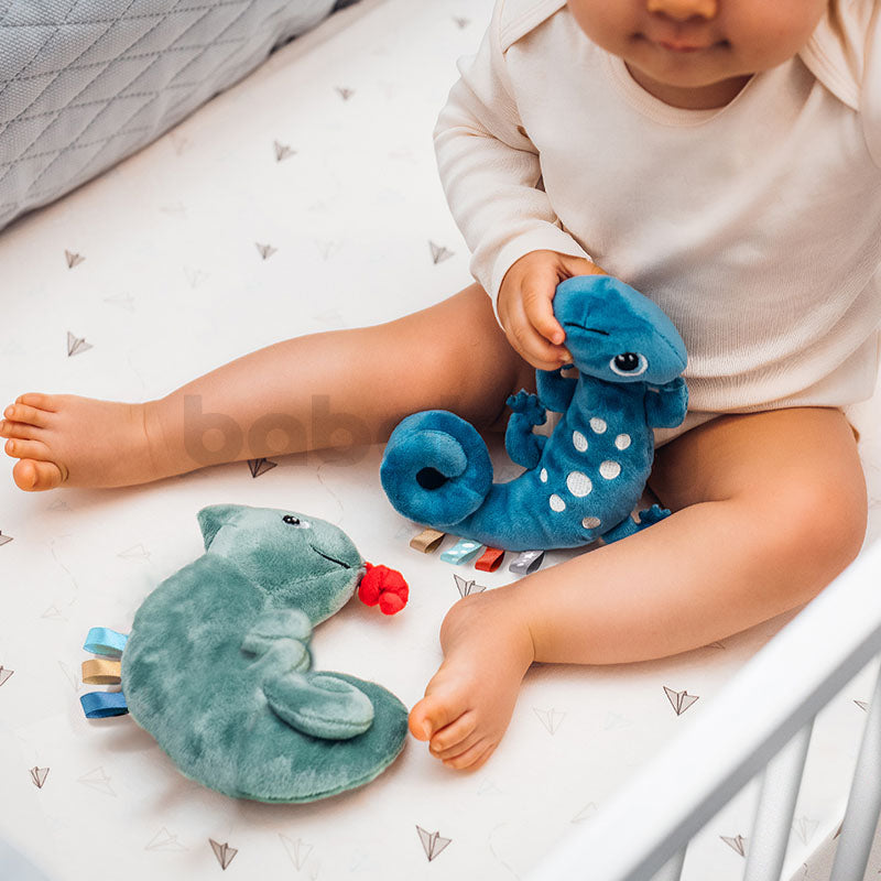 BabyOno plüss játék - Kaméleon