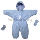 Téli bundazsák/overál - Kék - Pingvin