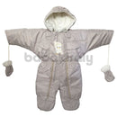 Téli bundazsák/overál - Mogyoró - Pingvin