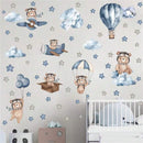 Falmatrica - Macik hőlégballonban - Kék