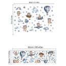 Falmatrica - Macik hőlégballonban - Kék