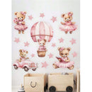 Falmatrica - Macik hőlégballonban - Rózsaszín