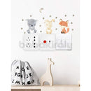 Kapcsoló matrica - Állatok csillagokkal