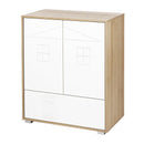 Klups Ida - Komód - Fehér és bükk