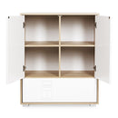 Klups Ida - Komód - Fehér és bükk