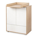 Klups Ida - Komód - Fehér és bükk