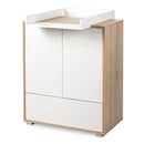 Klups Ida - Komód - Fehér és bükk