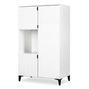 Klups Mia - Kétajtós szekrény - Fehér