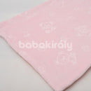 Kocsitakaró - Maci mintás - Rózsaszín (Vékony)
