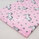 Kocsitakaró - Unikornis - Rózsaszín (Vékony)