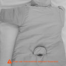 Levegőztető zsák - Fehér - Hóember