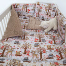 Minky ágynemű 3 részes - Erdő állatai