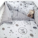Minky ágynemű 3 részes - Őzike - Szürke