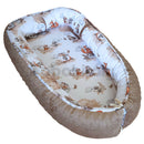 Minky szett - Róka biciklin - Mogyoró