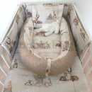 Minky szett - Erdei család - Mogyoró