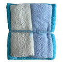 Nyál- és törlőkendő szett - Fiús színekkel