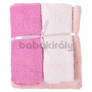 Nyál- és törlőkendő szett - Lányos színekkel