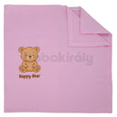 Nyári Kocsitakaró - Rózsaszín - Macis