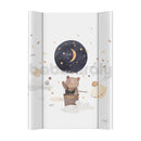 Puha pelenkázó lap (ék peremmel) - Basic - Maci és bolygók