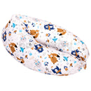 Szoptatós párna (kifli) - Erdei állatok - Kék