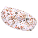 Szoptatós párna huzat (kifli) - Erdő állatai