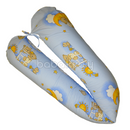 Szoptatós párna (nagy) - Létrás maci - Kék