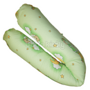 Szoptatós párna (nagy) - Létrás maci - Zöld