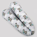 Szoptatós párna (nagy) - Maci fiú - Szürke