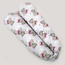 Szoptatós párna (nagy) - Maci lány - Szürke