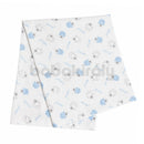Mintás kifogó (Textil pelenka anyagú fürdőlepedő) - Cicás - Kék