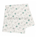 Mintás kifogó (Textil pelenka anyagú fürdőlepedő) - Cicás - Zöld