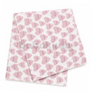 Mintás kifogó (Textil pelenka anyagú fürdőlepedő) - Szívecskés - Rózsaszín
