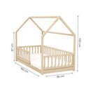 Timba Montessori - Házikó formájú kiságy