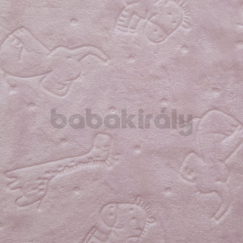 Kocsitakaró - Szafari mintás - Rózsaszín (Vékony)
