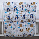 Zsebes tároló - Erdei állatok - Kék