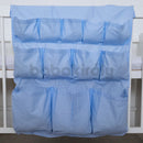 Zsebes tároló - Kék és kék tűpöttyös