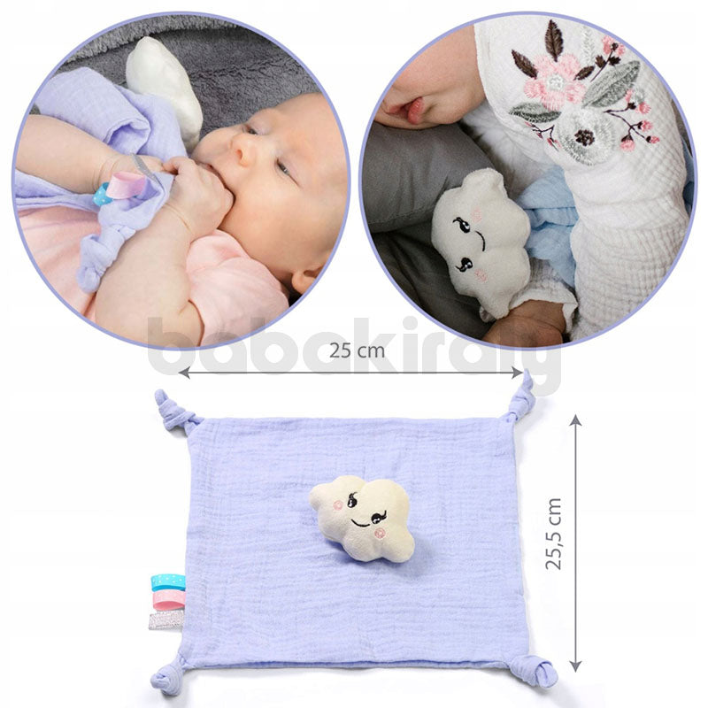 BabyOno Alvókendő - Felhő - Kék