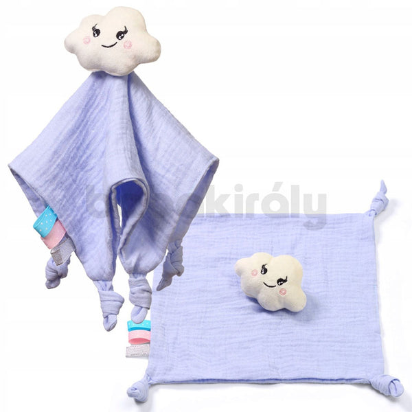 BabyOno Alvókendő - Felhő - Kék