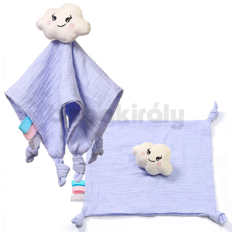 BabyOno Alvókendő - Felhő - Kék