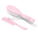 Fésű-,  és kefeszett - Rózsaszín - Levelek