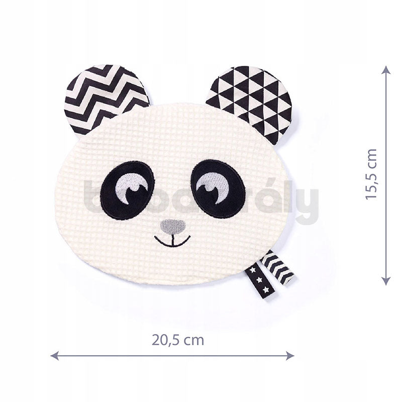 BabyOno Fejlesztő plüss játék - Panda
